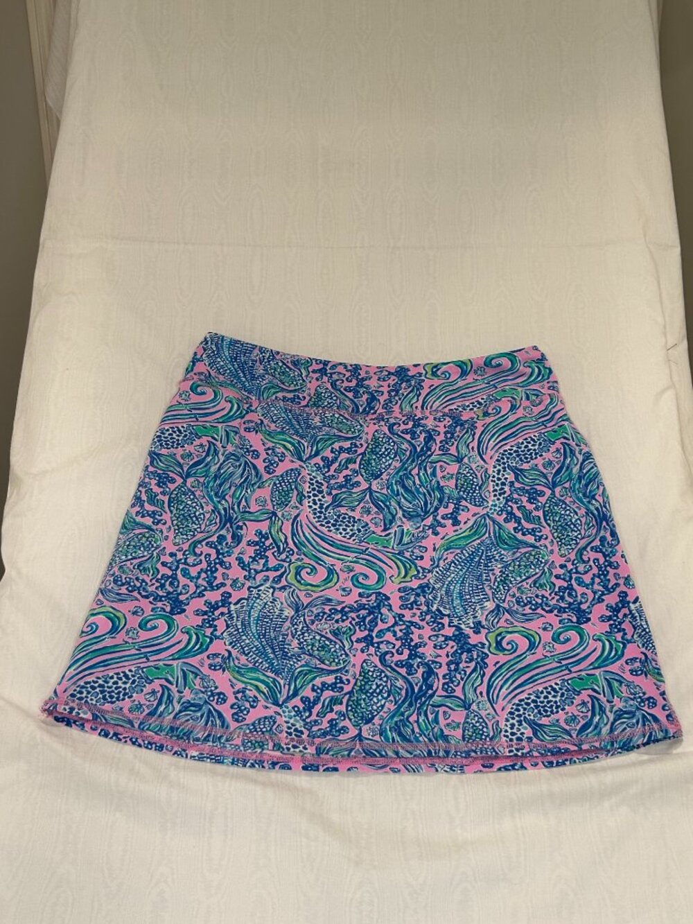 Lilly Pulitzer Maryana We Mermaid It Skort Size Medium Golf Pickleball Tennis